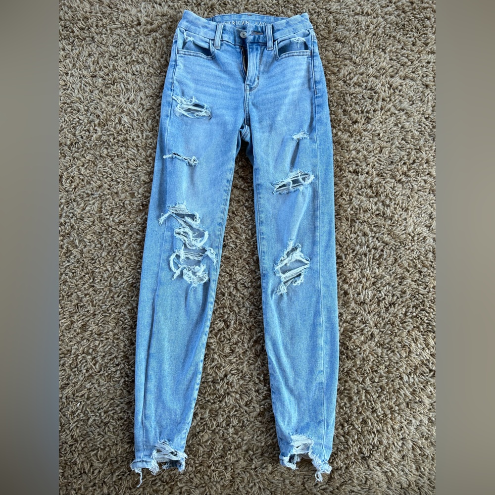 American Eagle 000 Regular curvy hi-rise jeggings